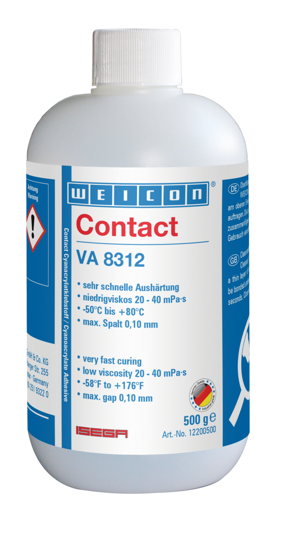 VA 8312 Cyanoacrylate Adhesive instant adhesive for the food sector
